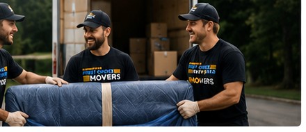 Kingston's First Choice Movers team smiling