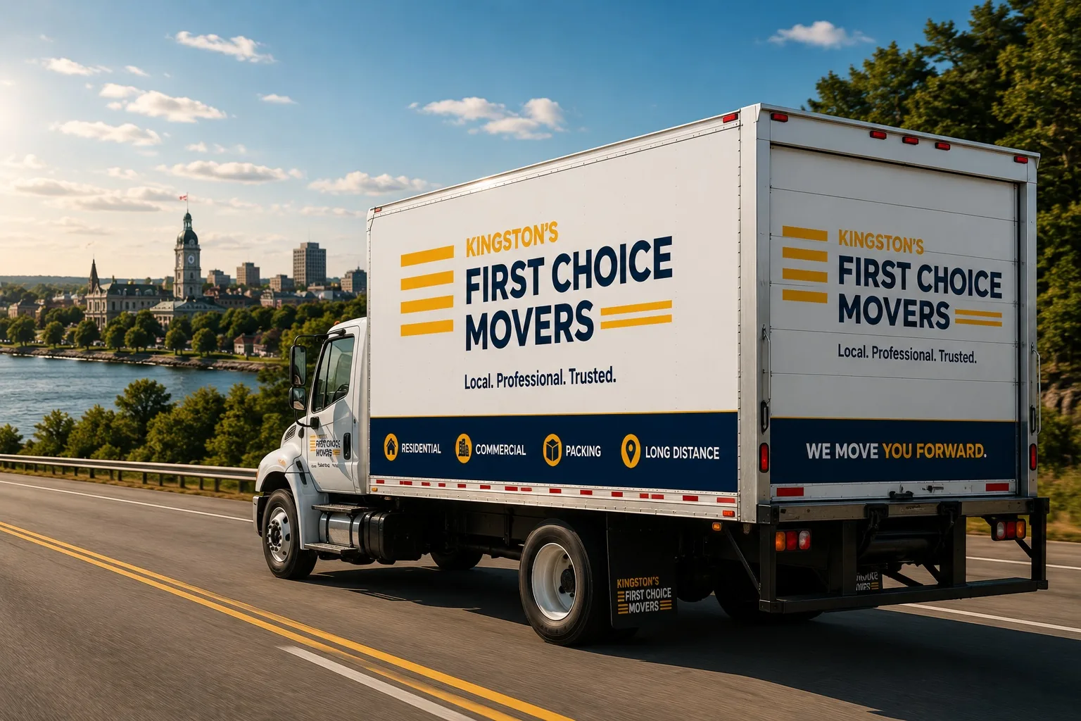 Crew and truck for Long Distance Moves